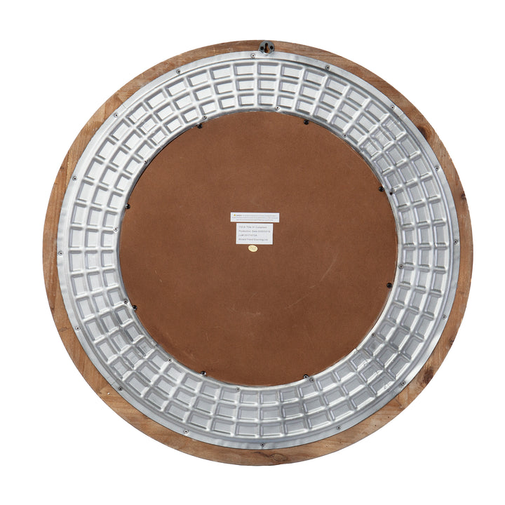 American Home Furniture | SEI Furniture - Arajuno Round Decorative Mirror