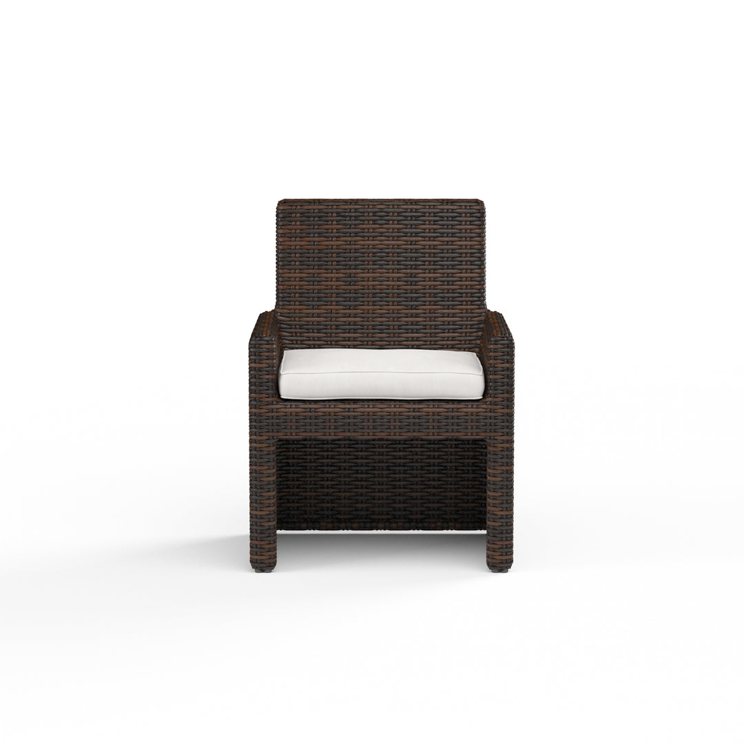 American Home Furniture | Sunset West - Montecito Dining Chair in Canvas Flax w/ Self Welt