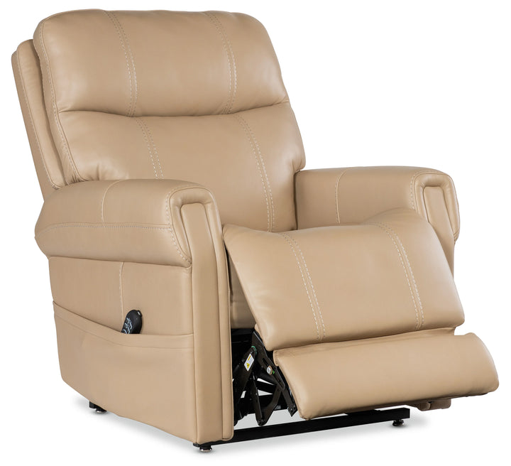 American Home Furniture Hooker Furniture Carroll Power Recliner with Power Headrest, Lumbar & Lift