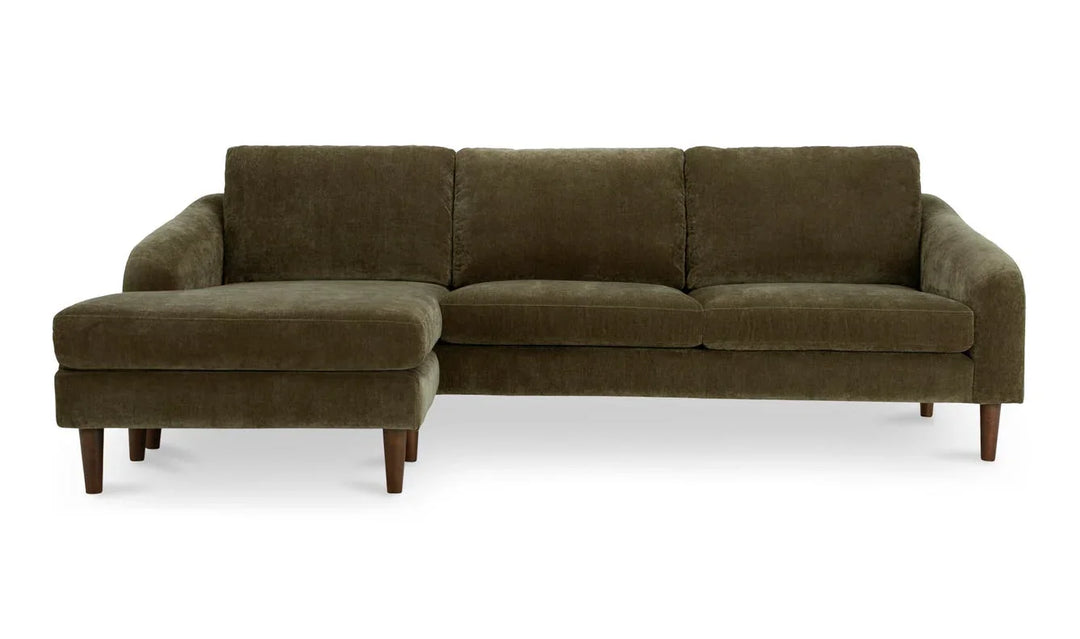 Quinn Sectional Cedar Green - AmericanHomeFurniture