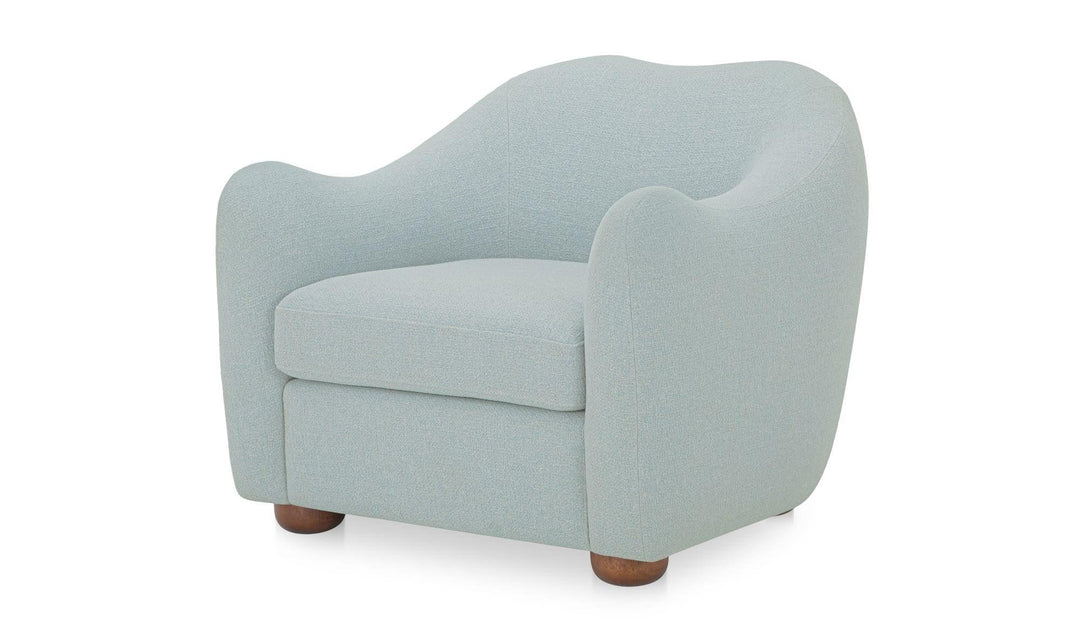 Bria Accent Chair Light Blue - AmericanHomeFurniture