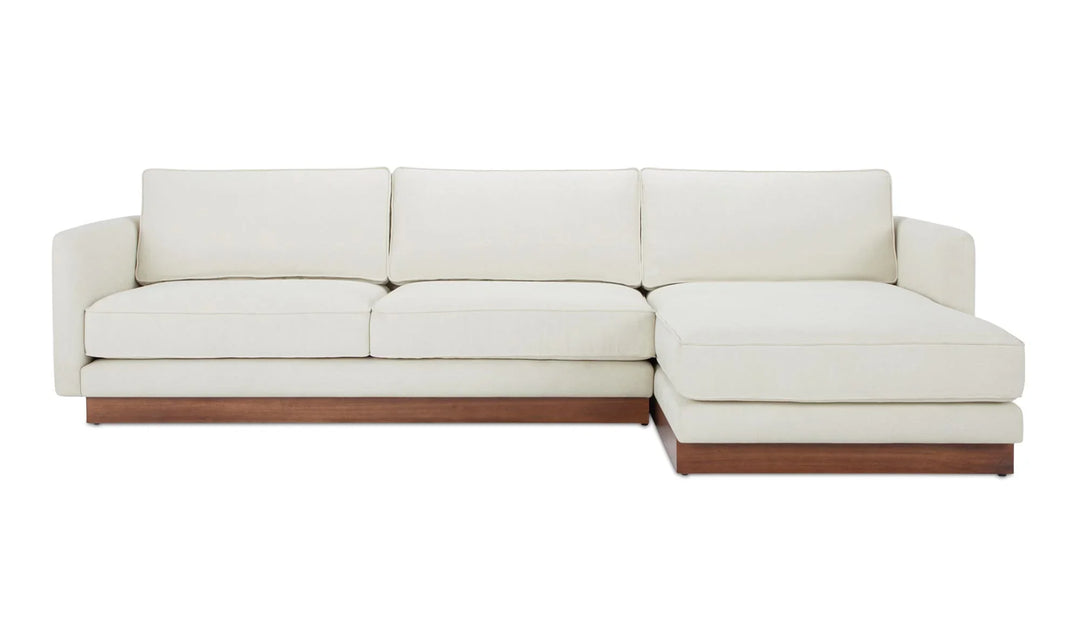 Vernon Right Sectional White - AmericanHomeFurniture