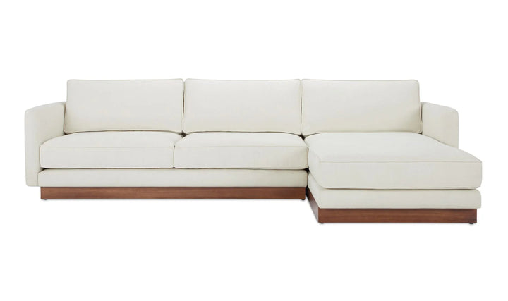 Moe's Home Collection - Vernon Right Sectional White - FO-1027-05-R-0 | American Home Furniture