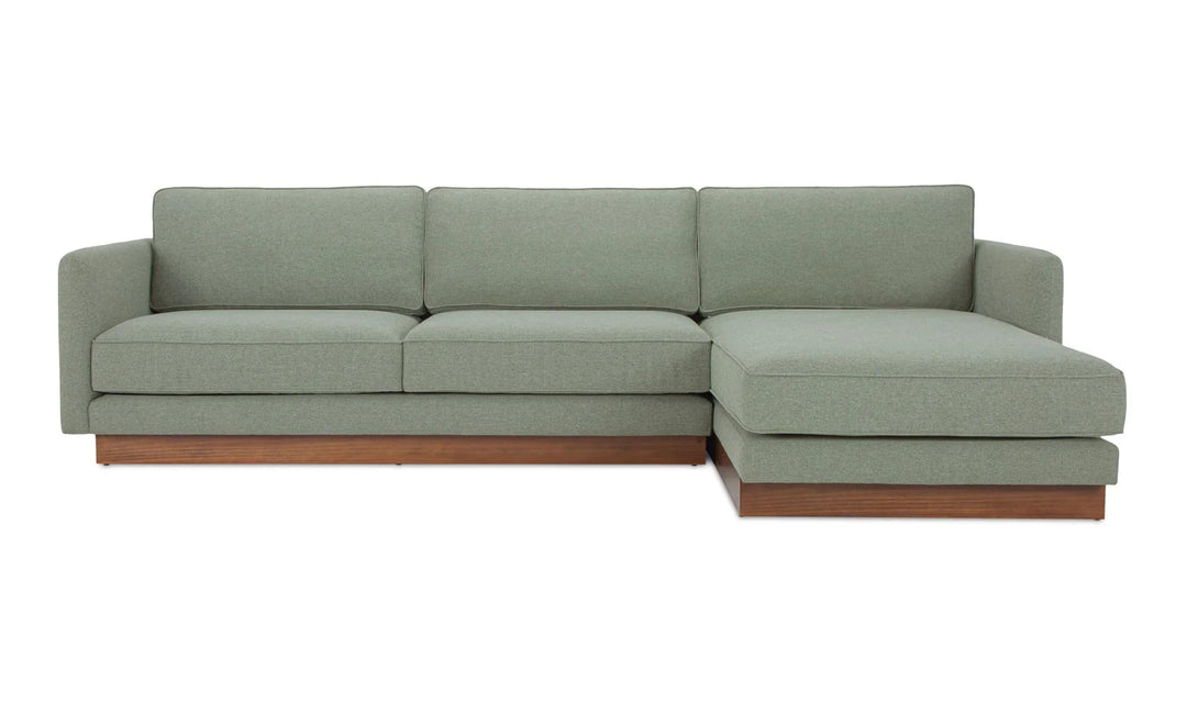 Vernon Right Sectional Sage - AmericanHomeFurniture