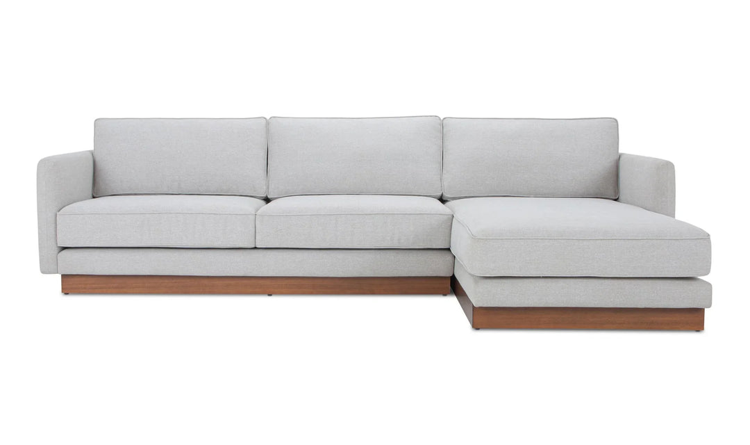 Vernon Right Sectional Grey - AmericanHomeFurniture