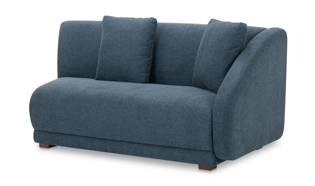 Fraser Right Arm Facing Sofa Deep Blue - AmericanHomeFurniture