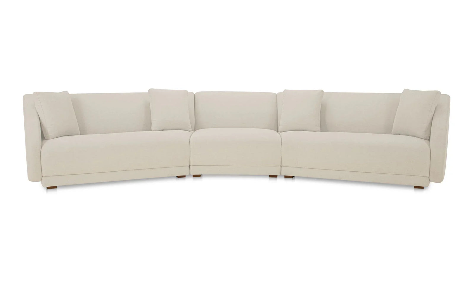 Moe's Home Collection - Fraser 3 Piece Modular Sectional with Slipper White - FO-1041-05 | American Home Furniture