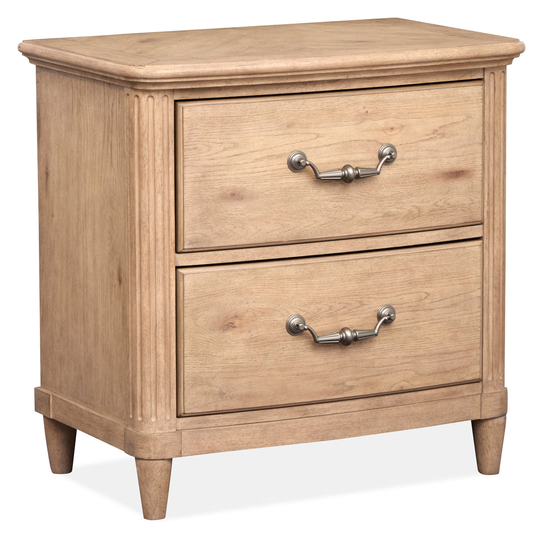 Harmony Heights Belgium Wheat Drawer Nightstand - B6400-01