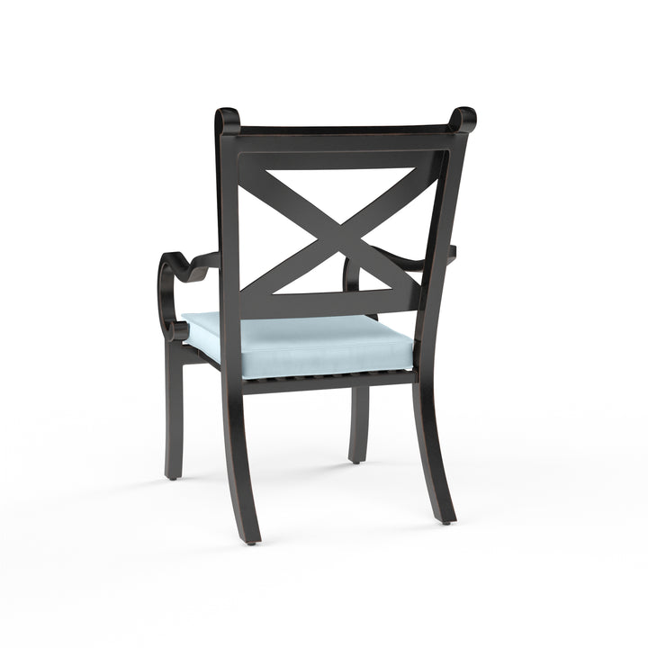 Monterey Dining Chair in Canvas Skyline w/ Self Welt