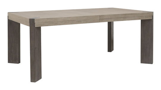 Anderson Park Moose Trail And Frontier Brown Leg Dining Table - P402240