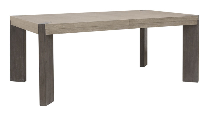 Anderson Park Moose Trail And Frontier Brown Leg Dining Table - P402240