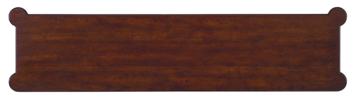 16.00"D x 64.00"W x 32.00"H/Dark Wood