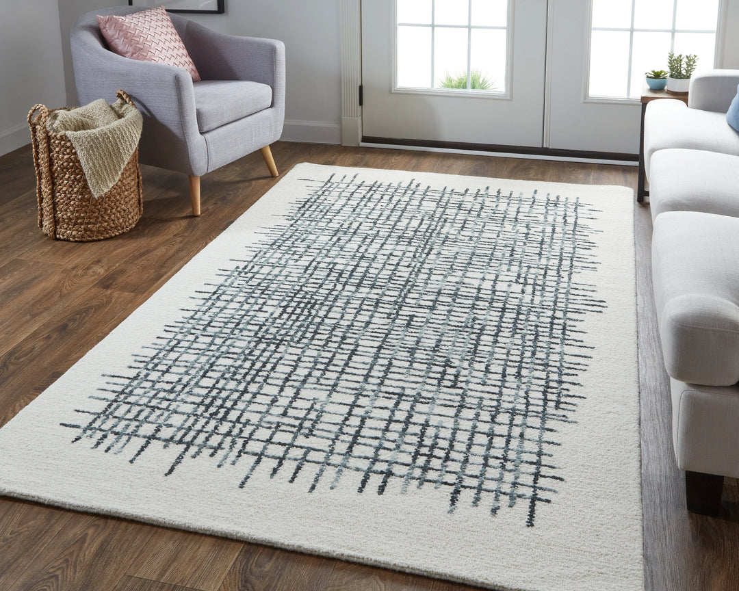 Rectangle/Ivory-Charcoal