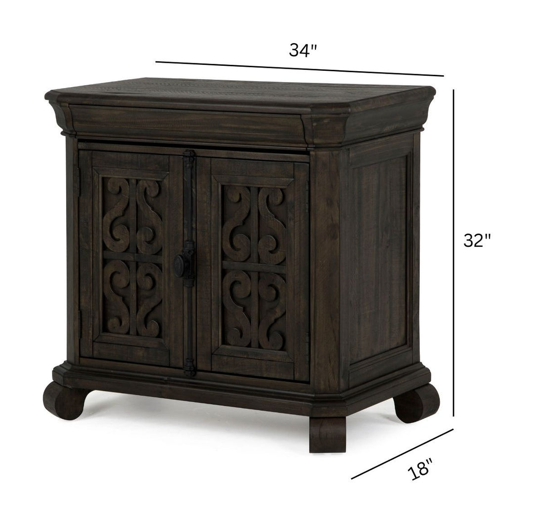 Bellamy Peppercorn Bachelor Chest - B2491-07