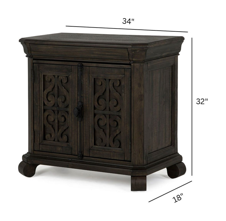 Bellamy Peppercorn Bachelor Chest - B2491-07