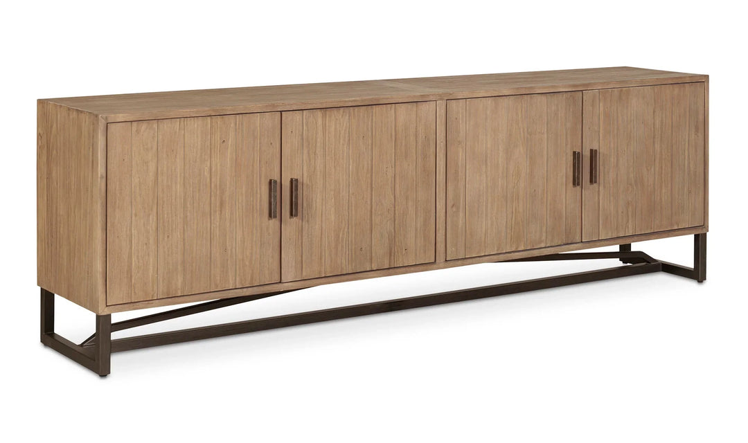 Sierra Media Unit Natural - AmericanHomeFurniture