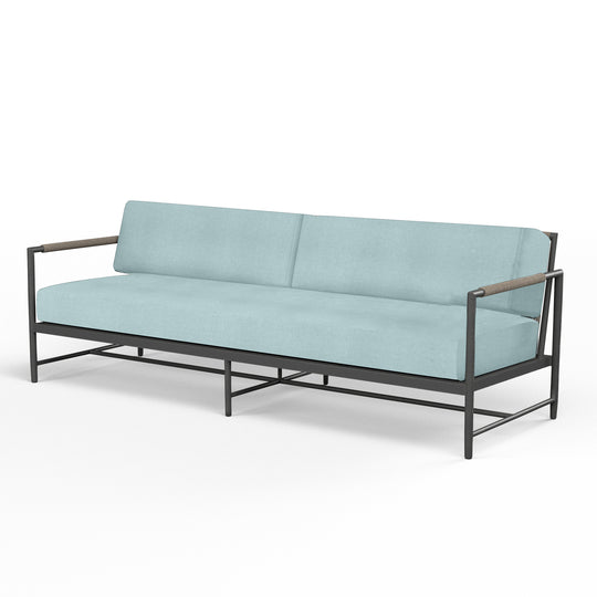 Pietra Sofa in Dupione Celeste, No Welt
