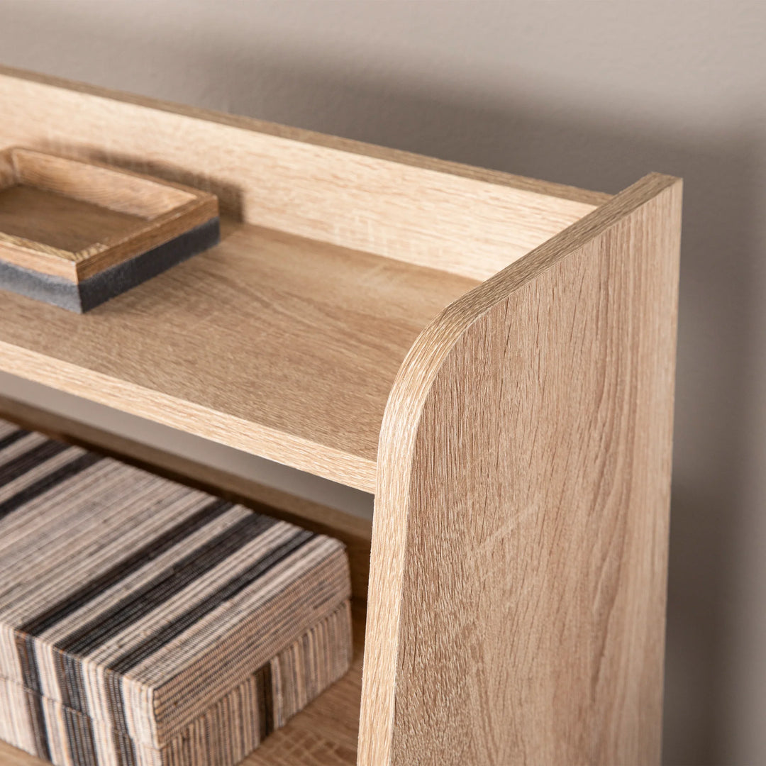 Berritza Midcentury Modern Bookshelf - Natural - AmericanHomeFurniture