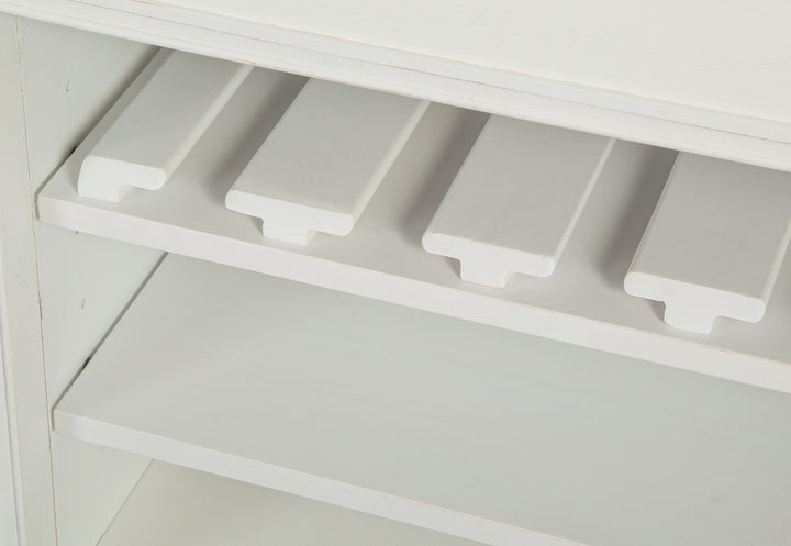 Heron Cove Chalk White And Dovetail Grey Buffet - D4400-14
