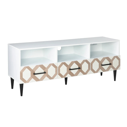 SEI Furniture Eltisley TV Stand with Storage MEDIA + TV STANDS