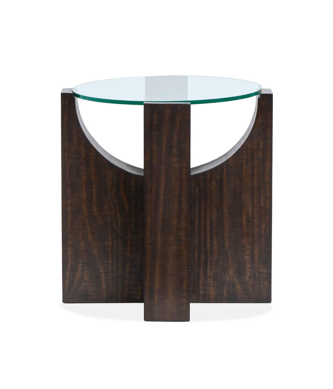 Beckham Rustic Tavern Round End Table - T6336-05