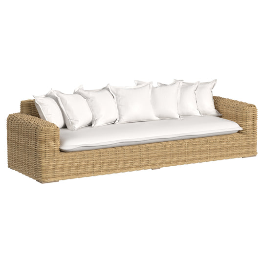 Playa Sofa in Soothe Pearl w/ Flange Welt