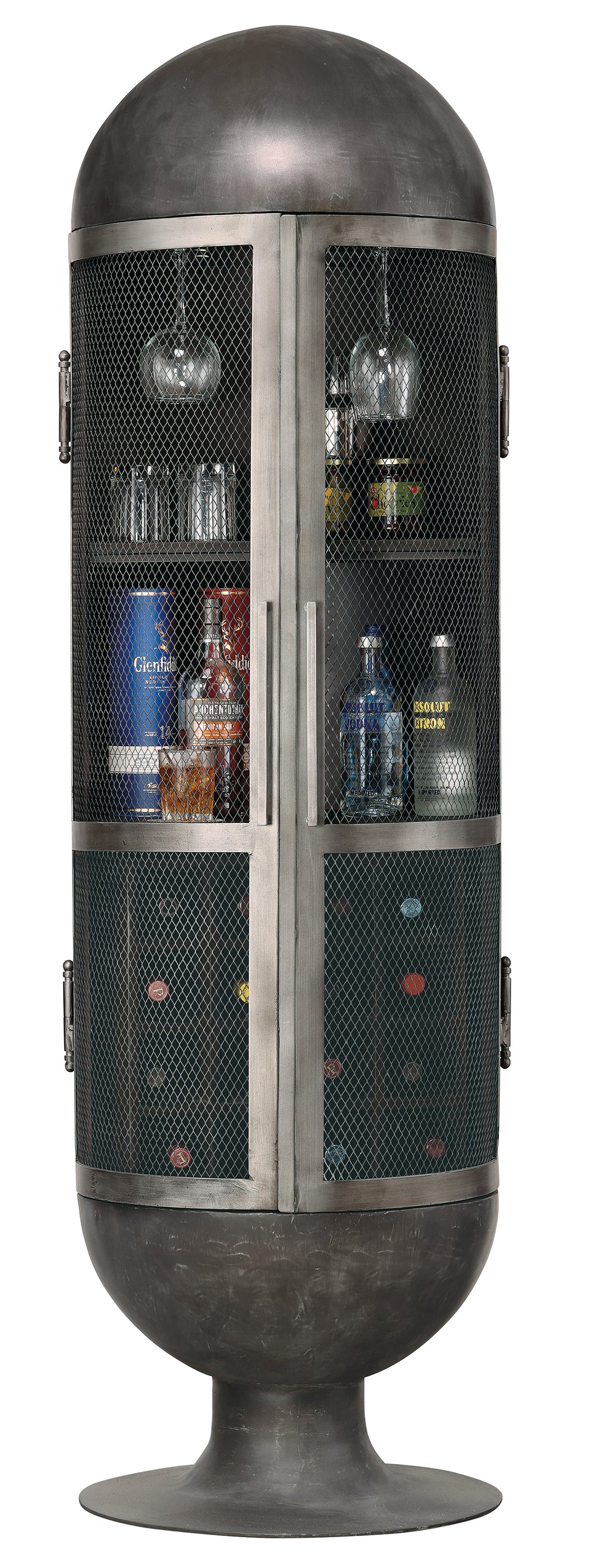 American Home Furniture | Howard Miller - Zephyr Wine and Bar Cabinet