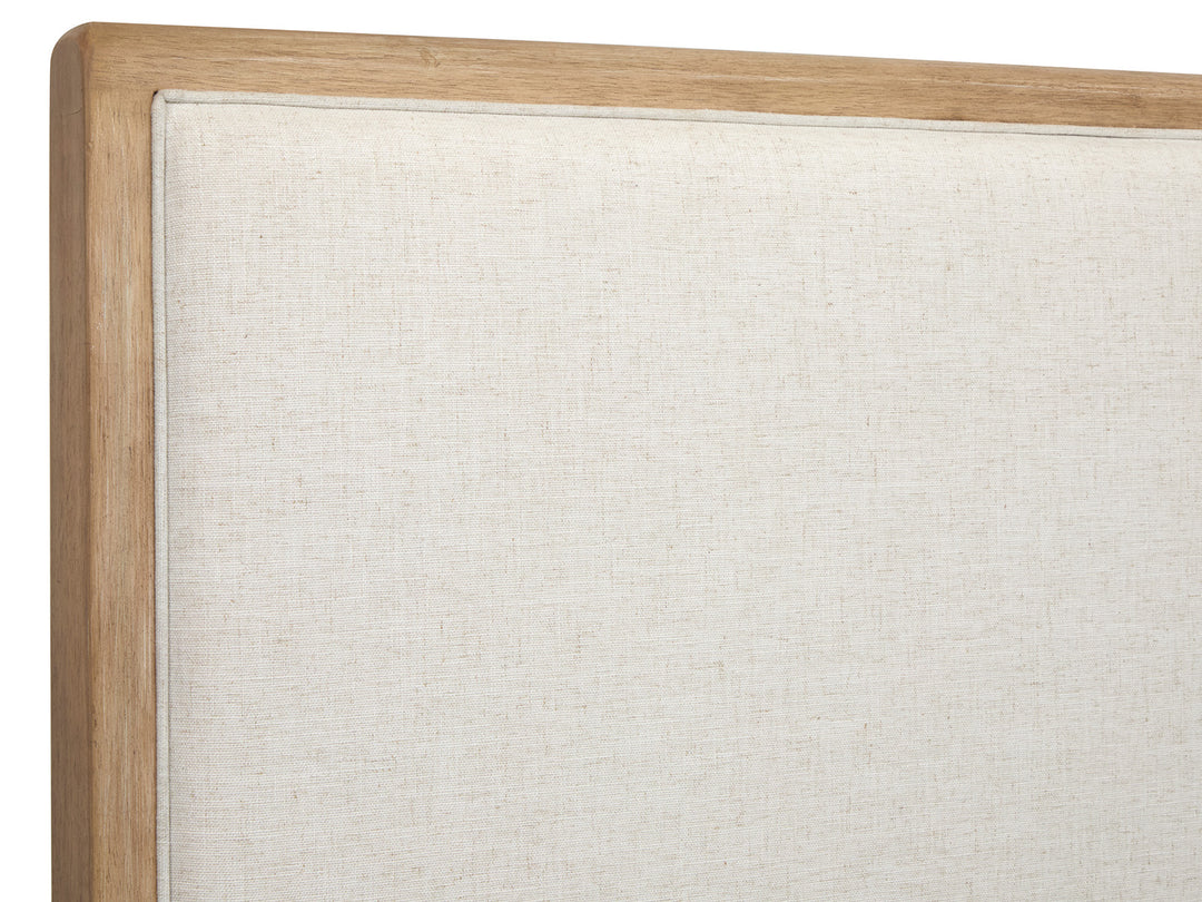 Coventry Honey Wheat Queen Upholstered Panel Bed - B6480-55