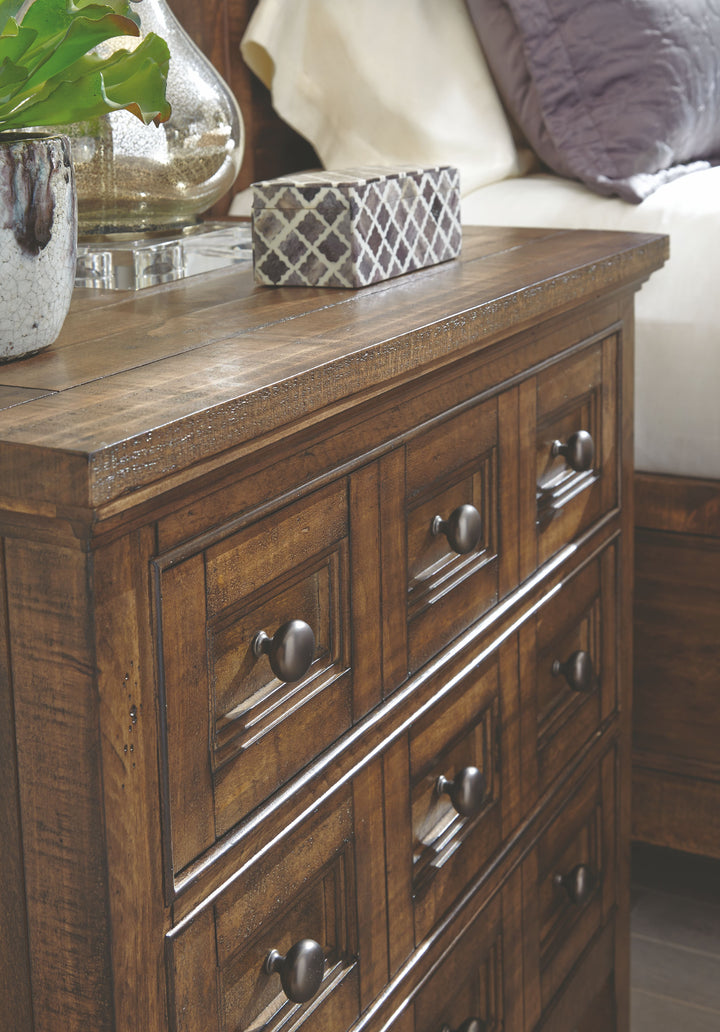 Bay Creek Toasted Nutmeg Drawer Nightstand - B4398-01
