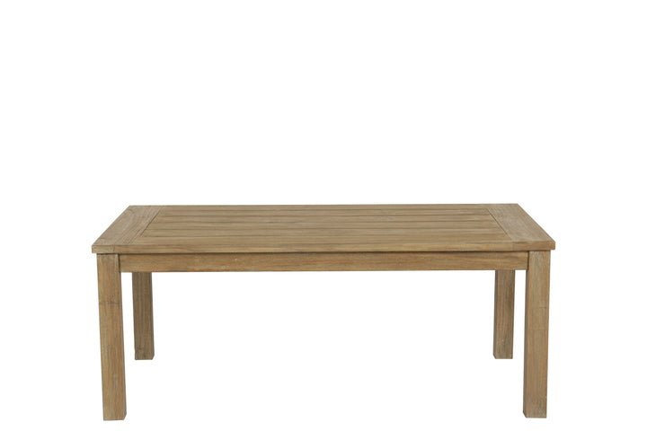 American Home Furniture | Sunset West - Coastal Teak Rectangular Coffee Table