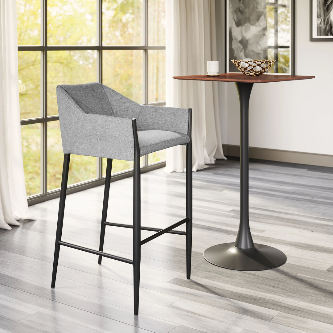 Andover Barstool Slate Gray - AmericanHomeFurniture