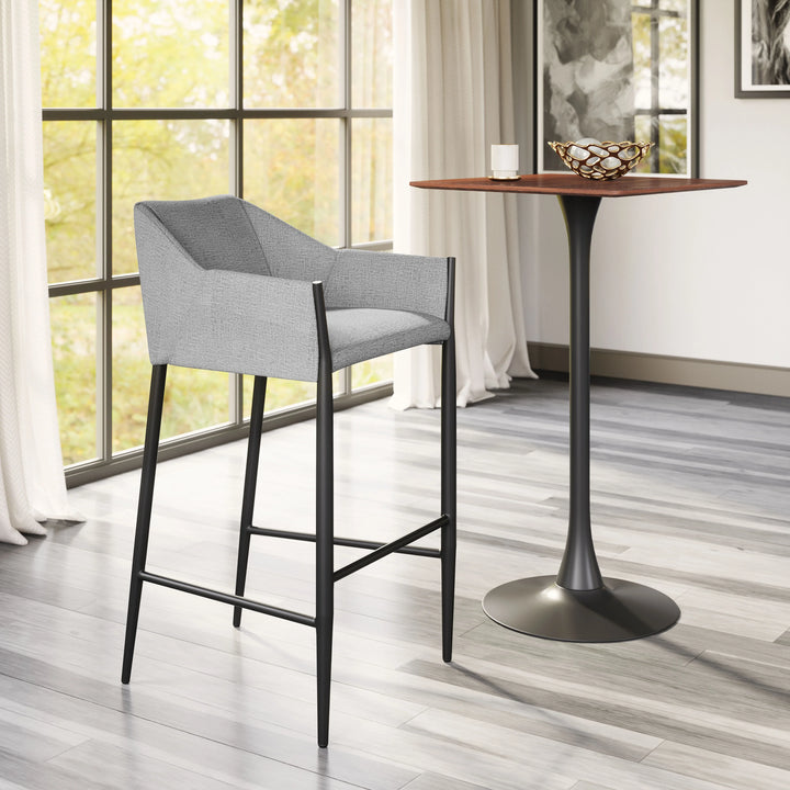 Andover Barstool Slate Gray - AmericanHomeFurniture