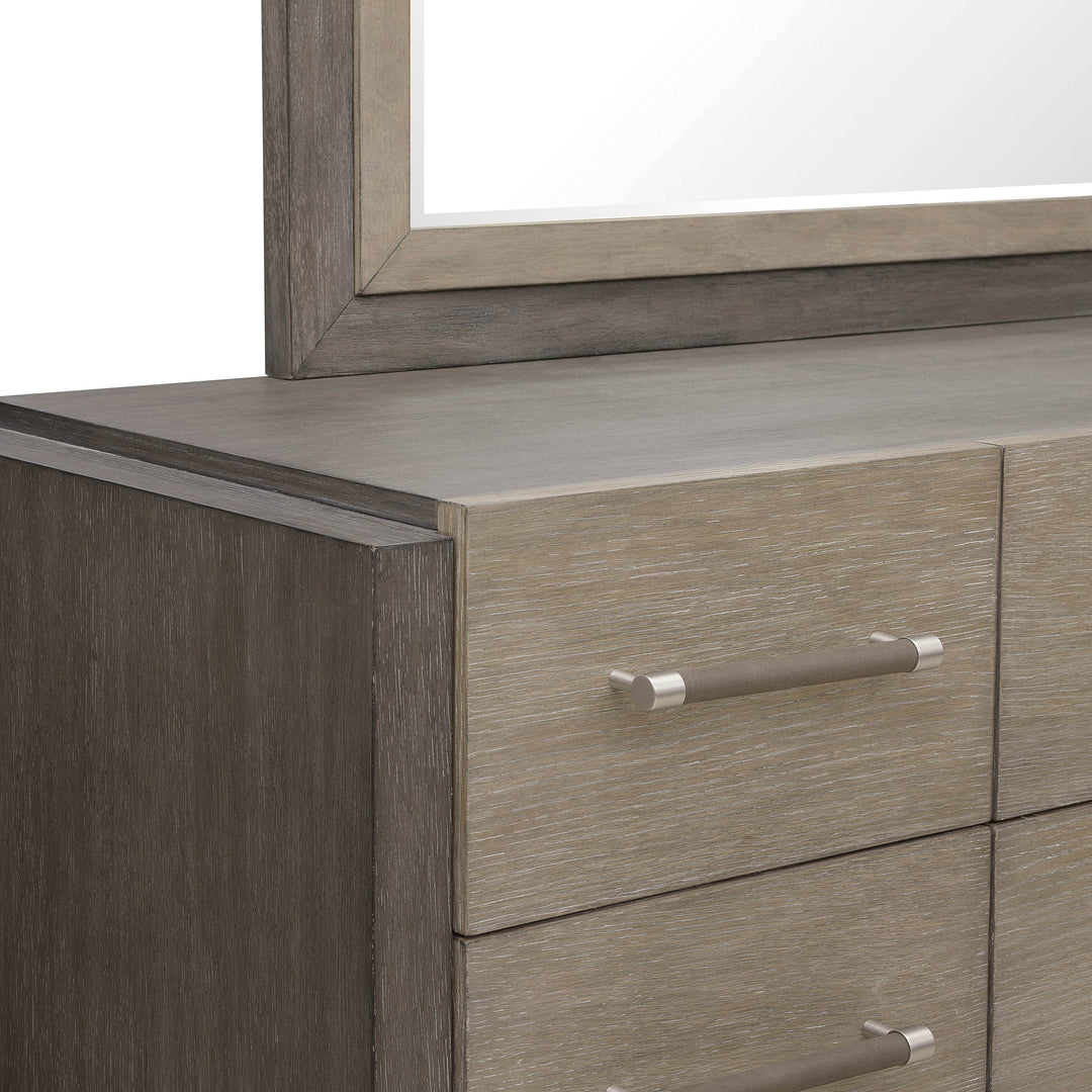 Anderson Park Moose Trail And Frontier Brown 9 Drawer Dresser - P402100