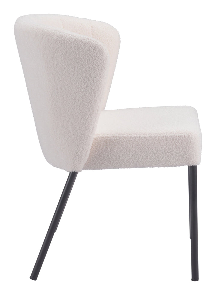 Aimee Dining Chair (Set of 2) Cream - AmericanHomeFurniture