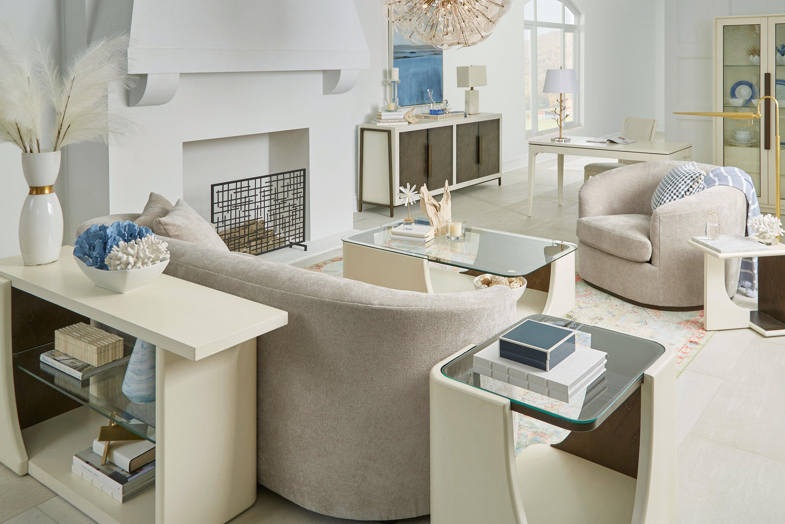 A.R.T. Furniture Moreau Lounge Chair, E-Sand ACCENT + LOUNGE CHAIRS