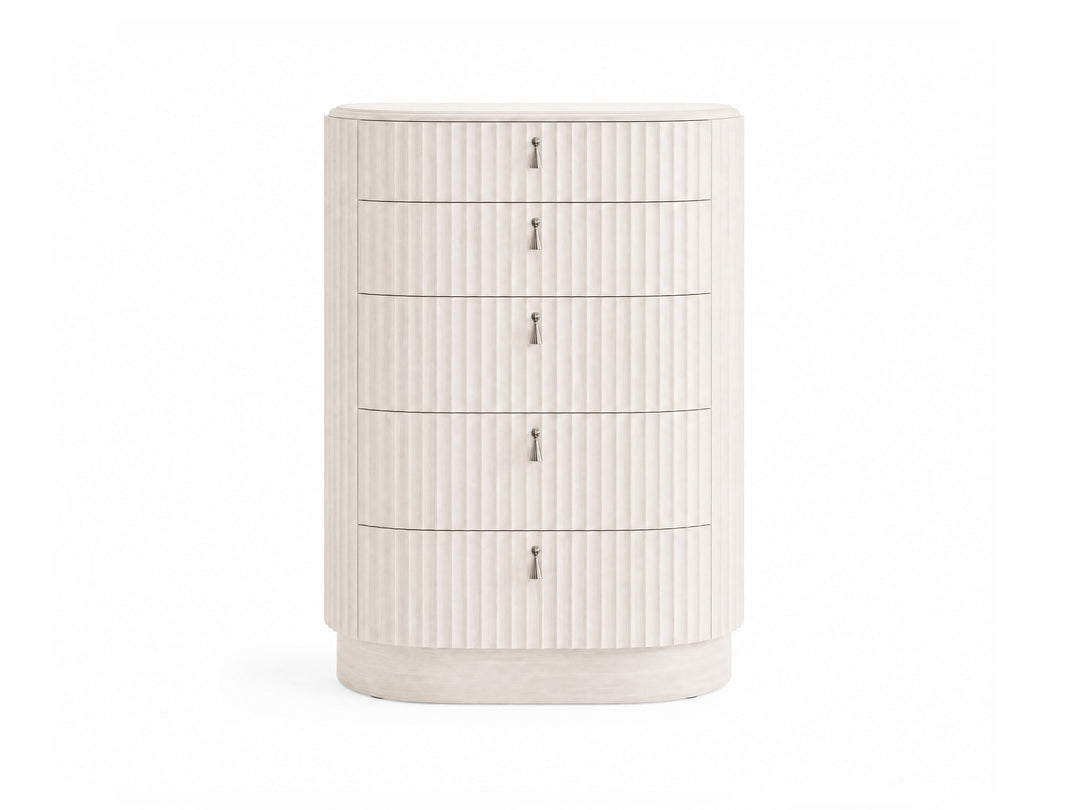 Vivienne Whisper White Drawer Chest - BP448-124