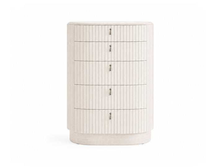 Vivienne Whisper White Drawer Chest - BP448-124