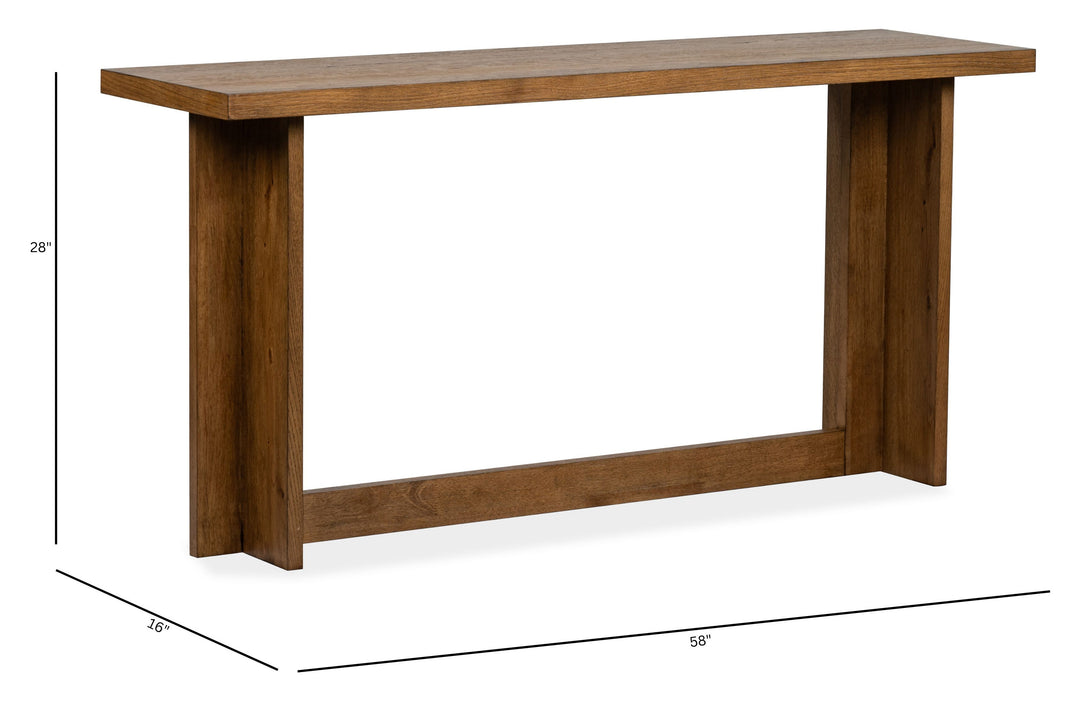 Marcel Brown Rectangular Sofa Table - T6378-73