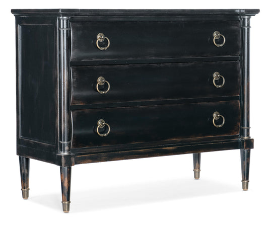 American Home Furniture Hooker Furniture Charleston Three Drawer Chest - Armoire Base