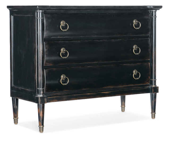 American Home Furniture Hooker Furniture Charleston Three Drawer Chest - Armoire Base