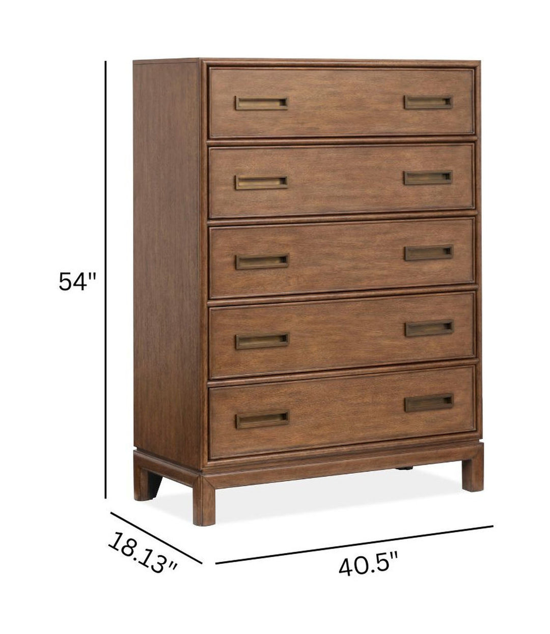Ridgefield Russet Drawer Chest - B6436-10