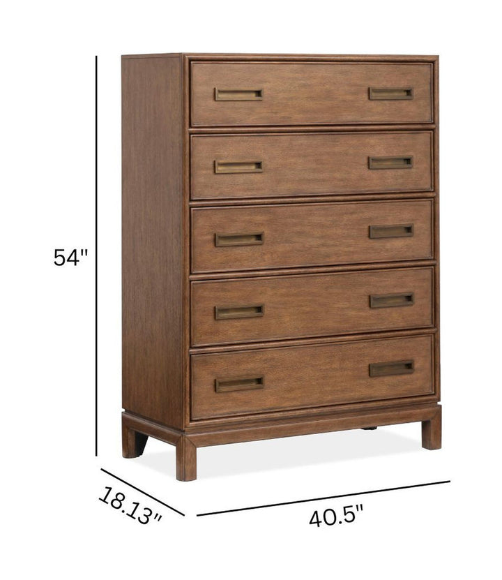 Ridgefield Russet Drawer Chest - B6436-10