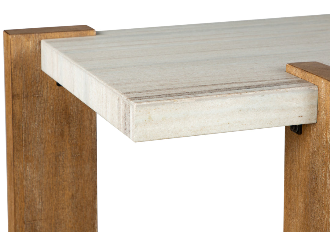 Carrington Honey Wheat Rectangular Sofa Table - T5930-73