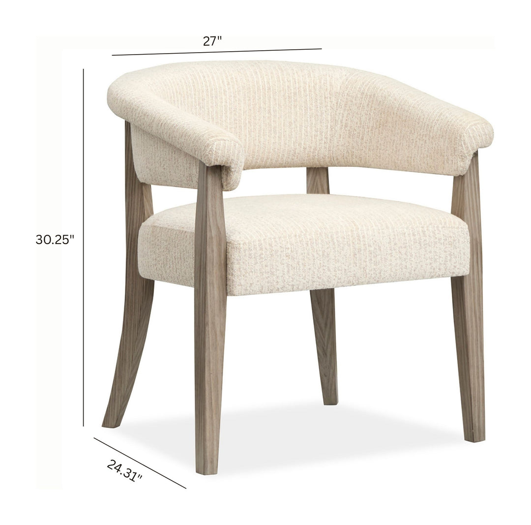 Braelyn Dorian Grey Upholstered Host Chair - Set of 2 - D5874-76