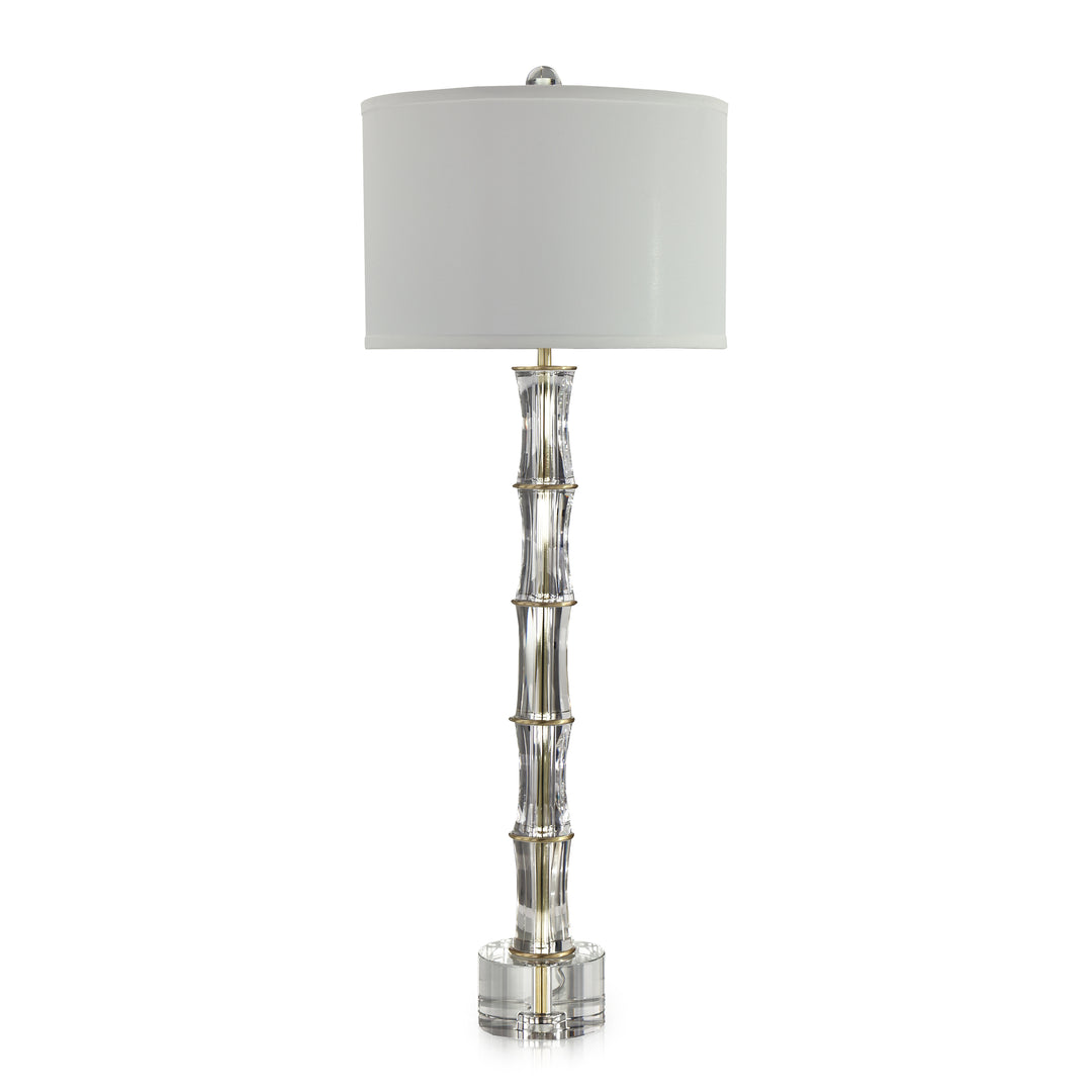 Crystal Bamboo Table Lamp
