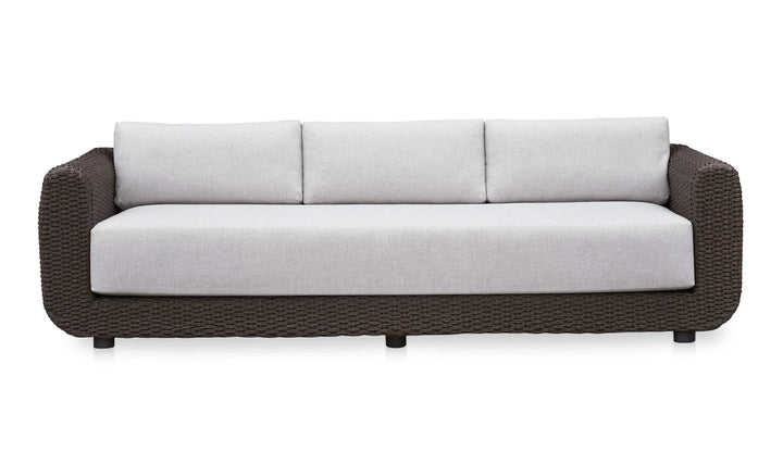 Moe's Home Collection - Soma Outdoor Sofa Dark Brown - GE-1001-20 | American Home Furniture