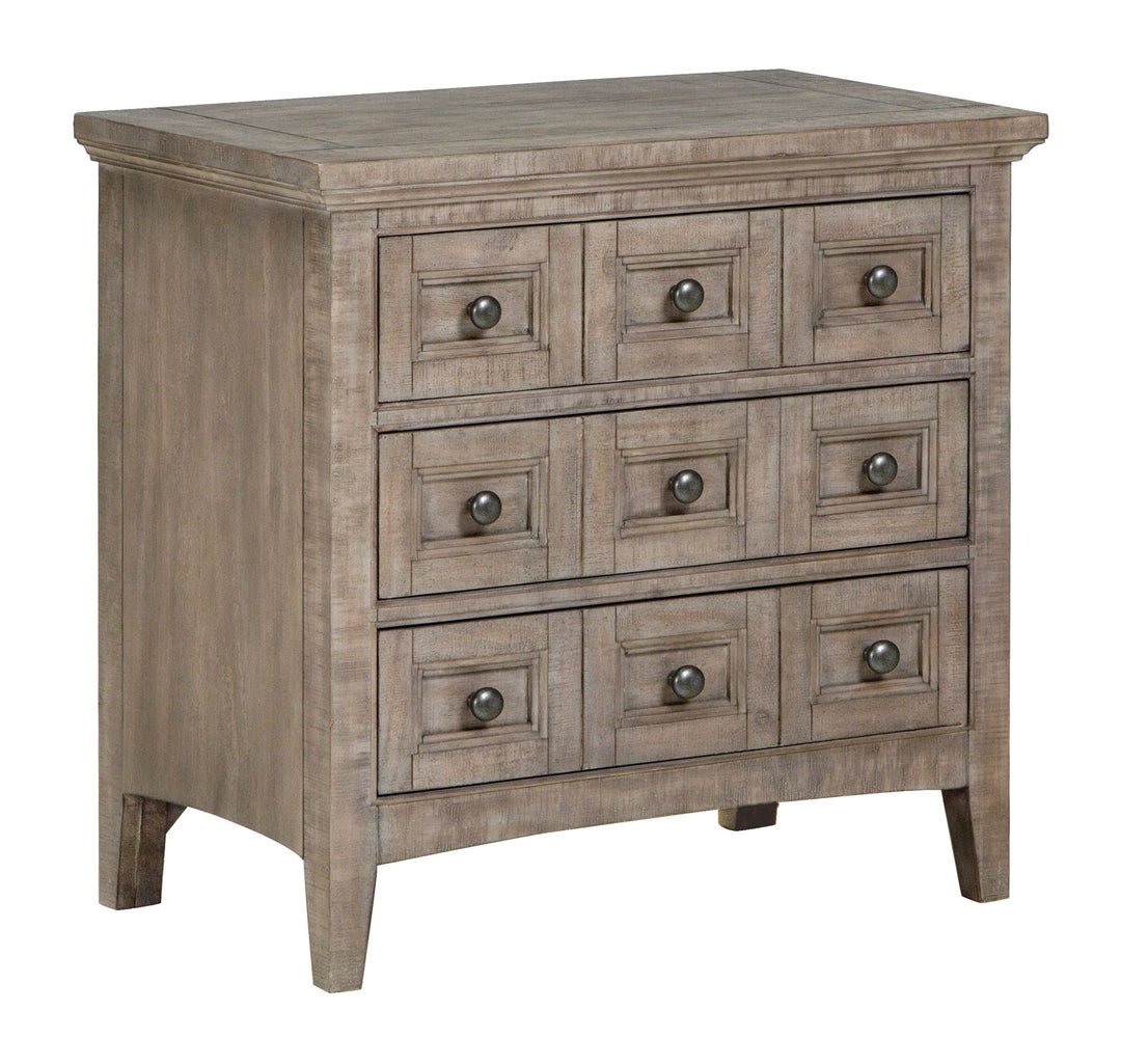 Paxton Place Dovetail Grey Drawer Nightstand - B4805-01