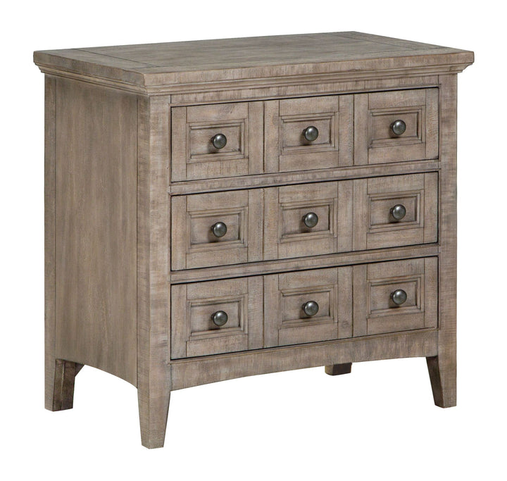 Paxton Place Dovetail Grey Drawer Nightstand - B4805-01