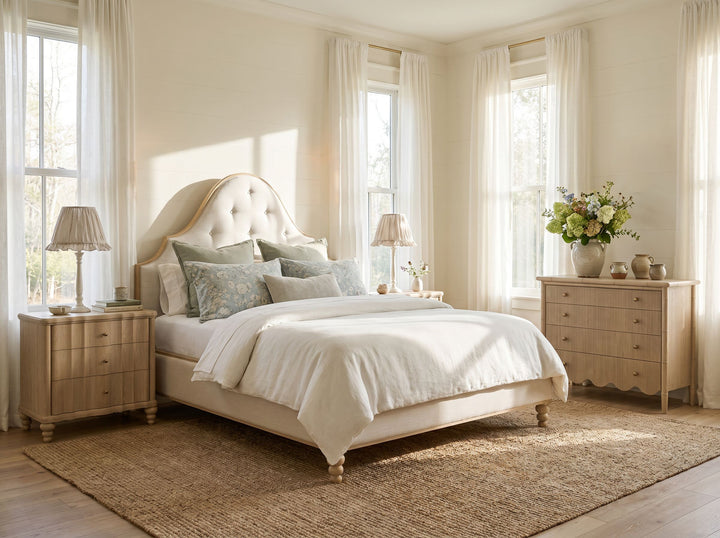 Haven KG Uph Bed-Sundrch Oak