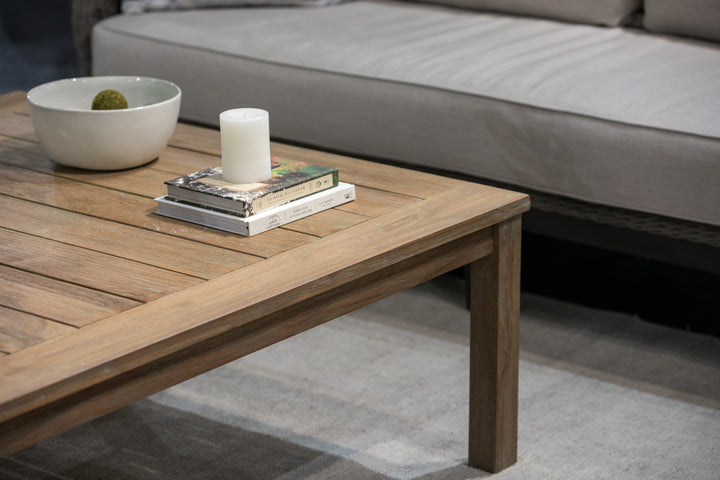 American Home Furniture | Sunset West - Coastal Teak Rectangular Coffee Table